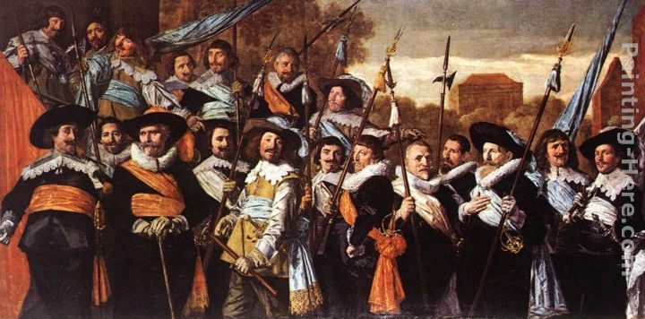 Frans Hals Officers and Sergeants of the St George Civic Guard Company